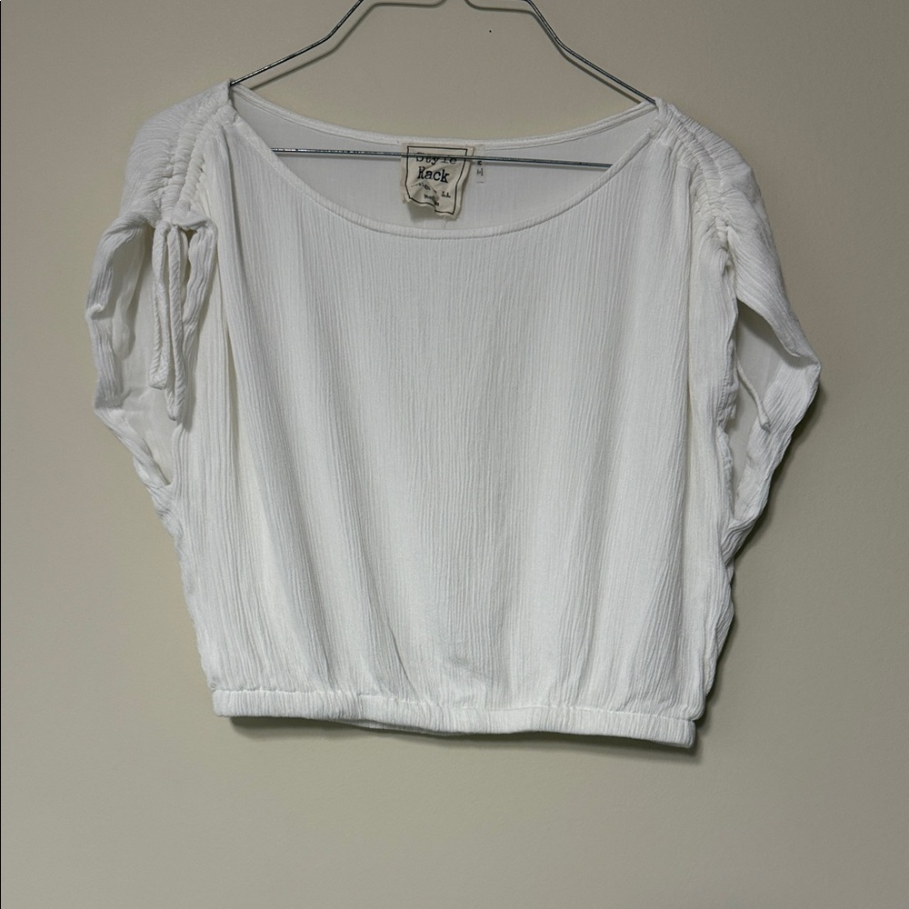 Style Rack White Blouse